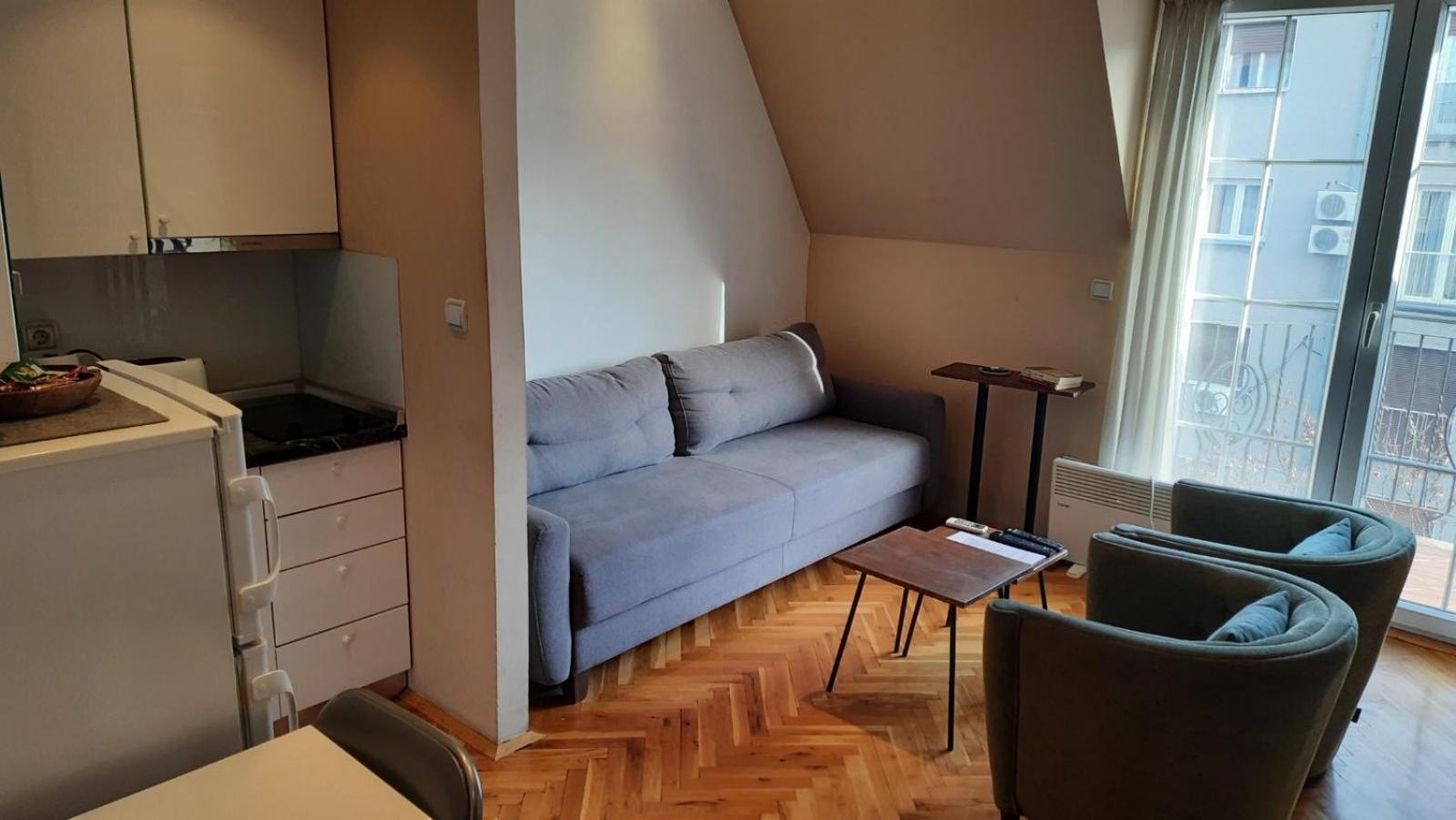 Appartamento Duplex studio Mansarda Belgrado Esterno foto