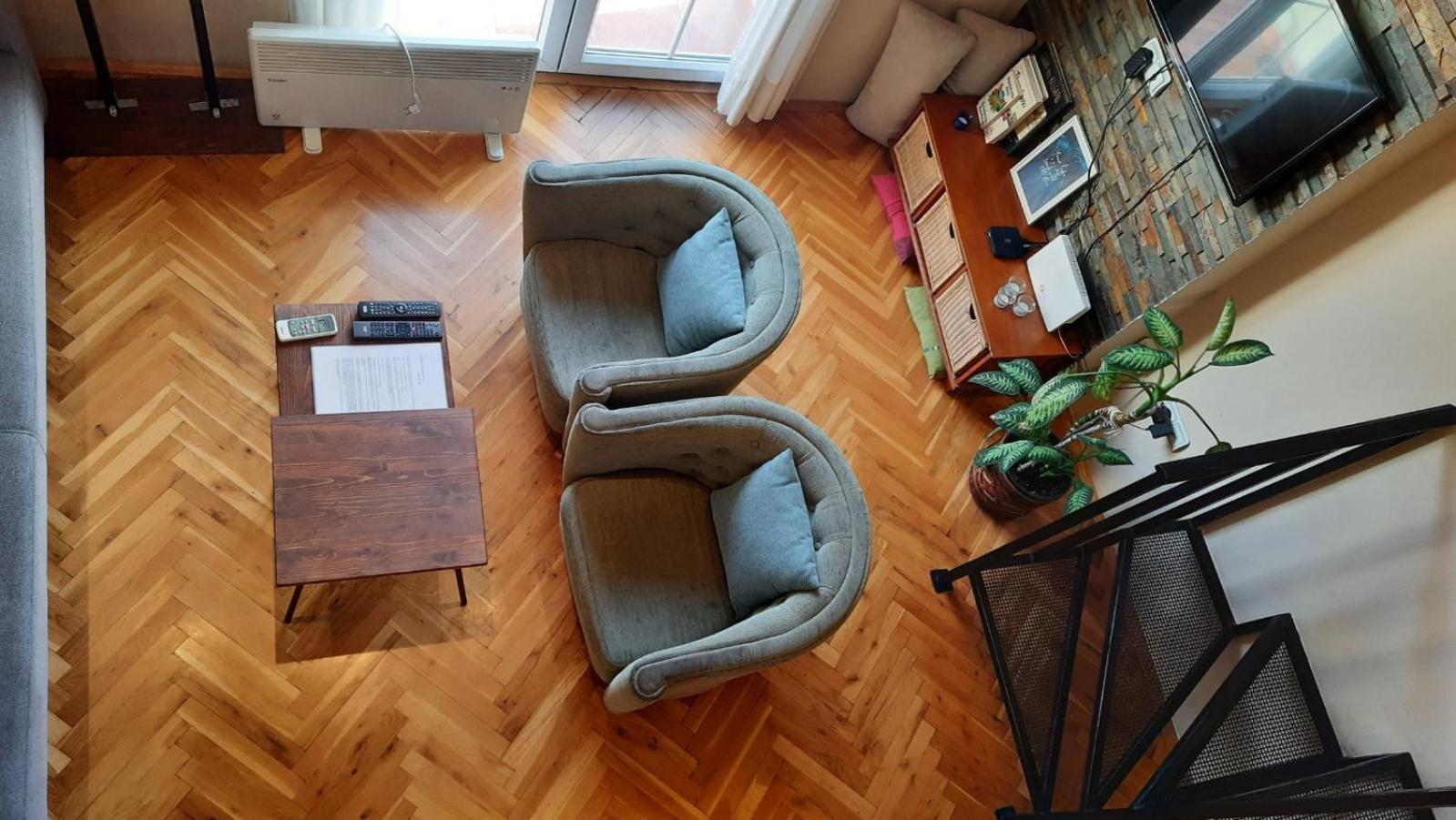 Appartamento Duplex studio Mansarda Belgrado Esterno foto