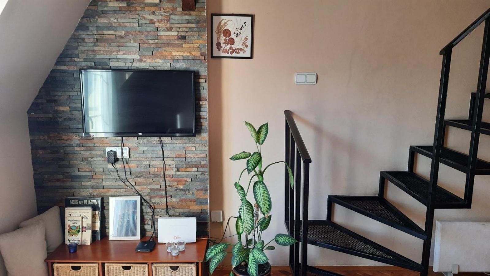 Appartamento Duplex studio Mansarda Belgrado Esterno foto